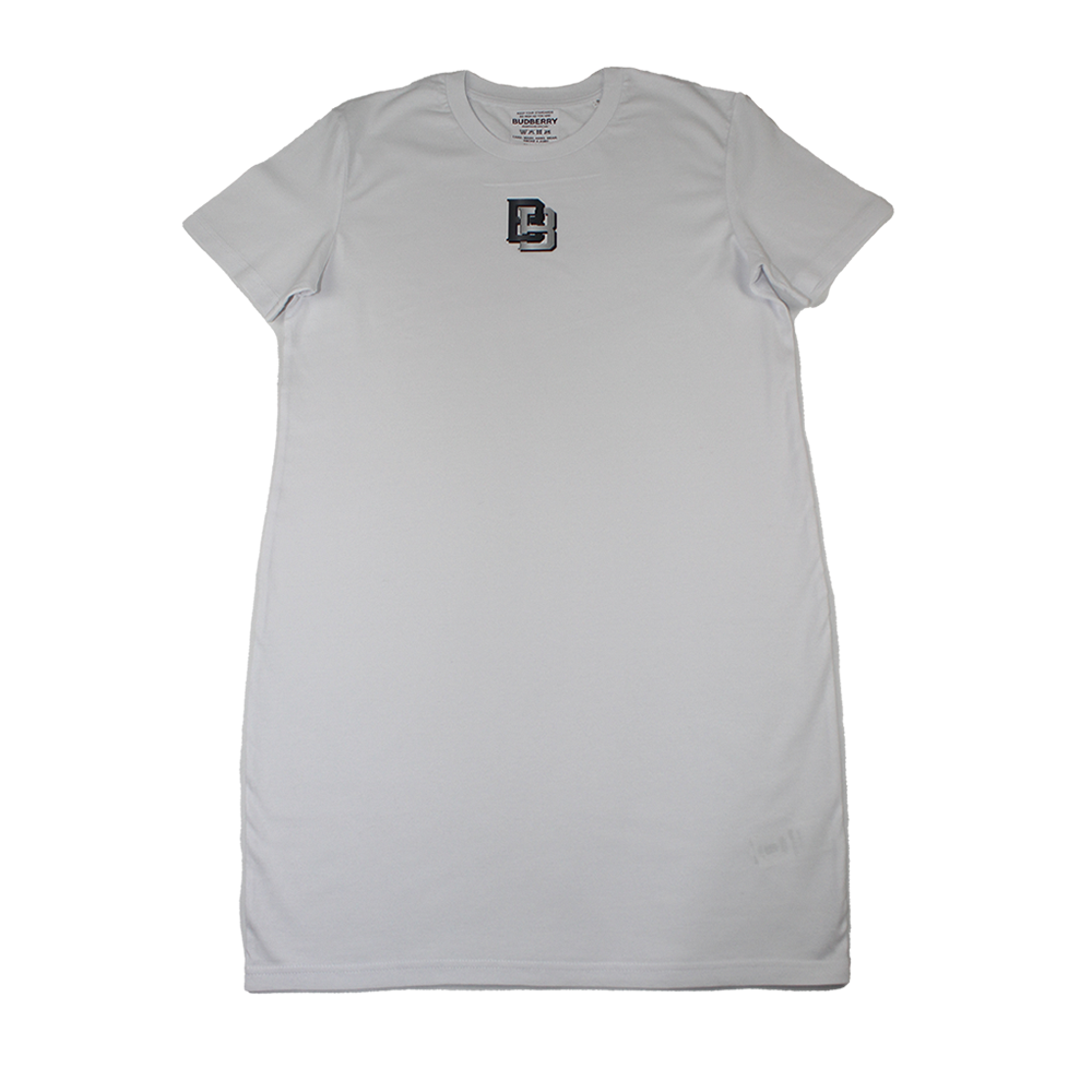 Organic Cotton T-Shirt Dress White