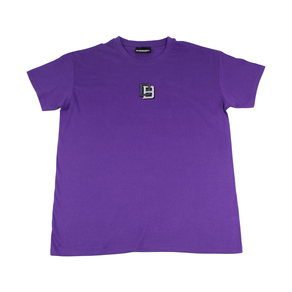 Organic Cotton T-Shirt Purple BB Logo