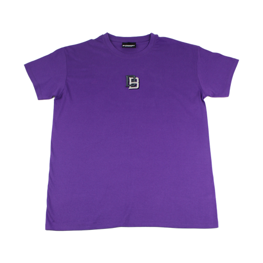 Organic Cotton T-Shirt Purple BB Logo