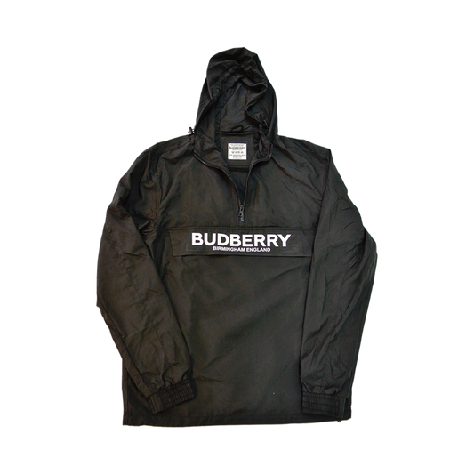 Hooded Pullover Jacket Black