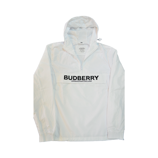 Hooded Pullover Jacket White