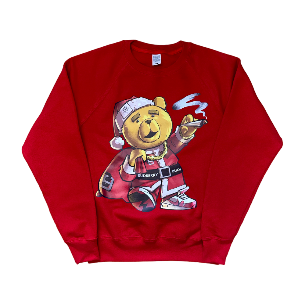 BB Ted Santa Jumper Red