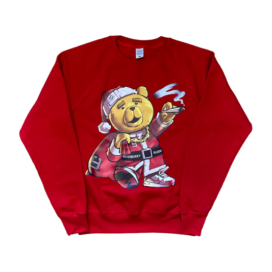 BB Ted Santa Jumper Red