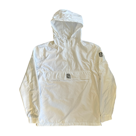 BB logo Hooded Pullover Jacket White