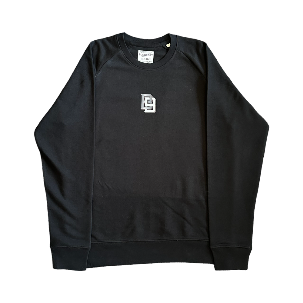 BB logo Organic Blend Jumper Black