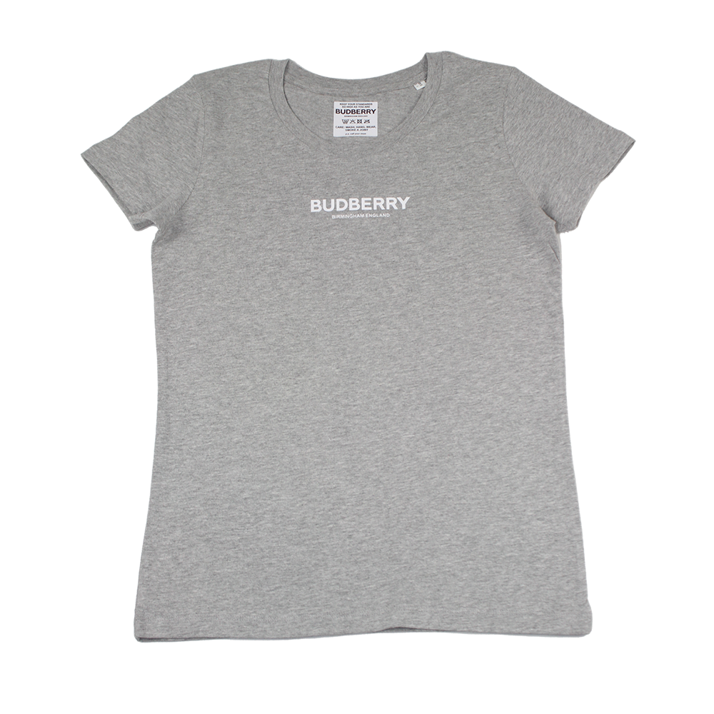 Womens Organic Cotton T-Shirt Grey