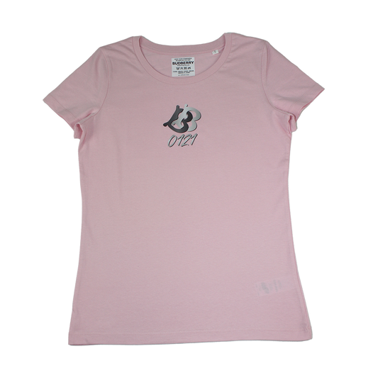 Womens Organic Cotton T-Shirt Pink