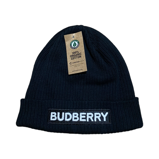 Organic Cotton Beanie Black