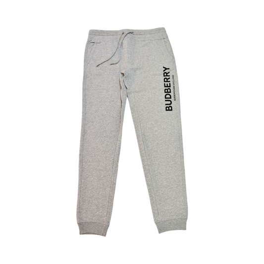 Organic Cotton Blend Joggers Grey